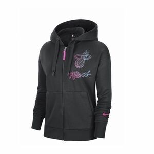 Miami Heat Nike Zip Hoodie.